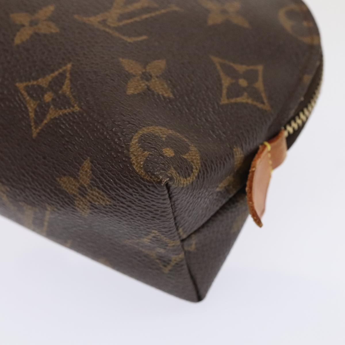 LOUIS VUITTON Monogram Pochette Cosmetic PM Cosmetic Pouch M47515 Auth yk15343