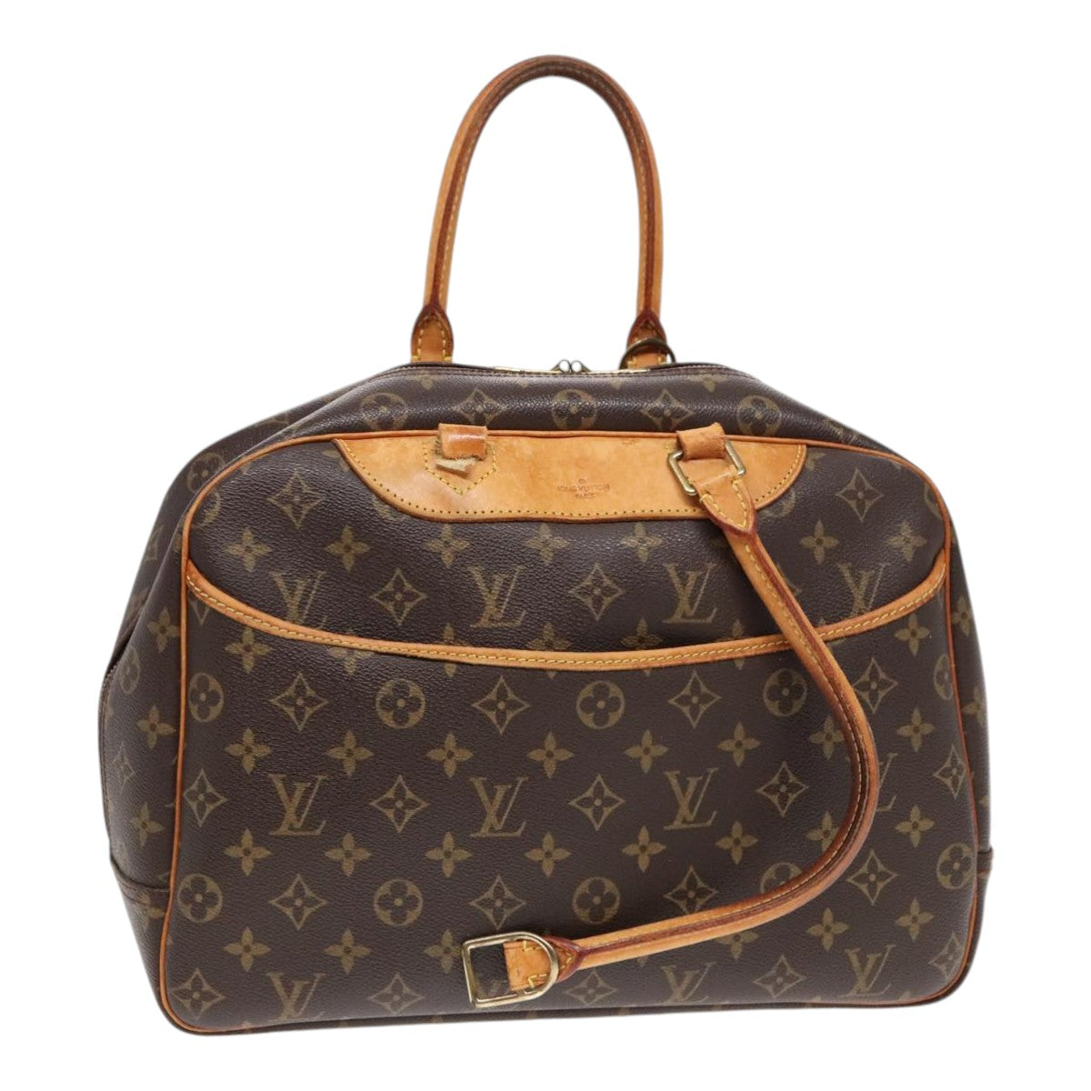 LOUIS VUITTON Monogram Deauville Hand Bag M47270 LV Auth yk15375