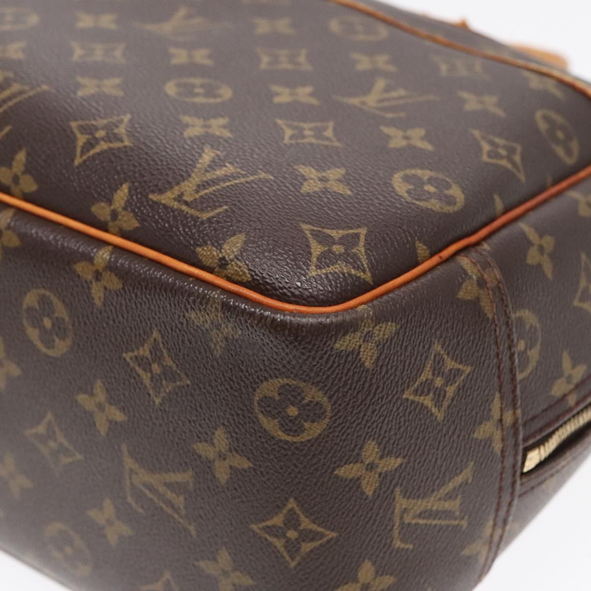 LOUIS VUITTON Monogram Deauville Hand Bag M47270 LV Auth yk15375