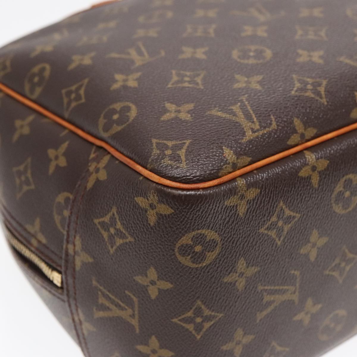 LOUIS VUITTON Monogram Deauville Hand Bag M47270 LV Auth yk15375