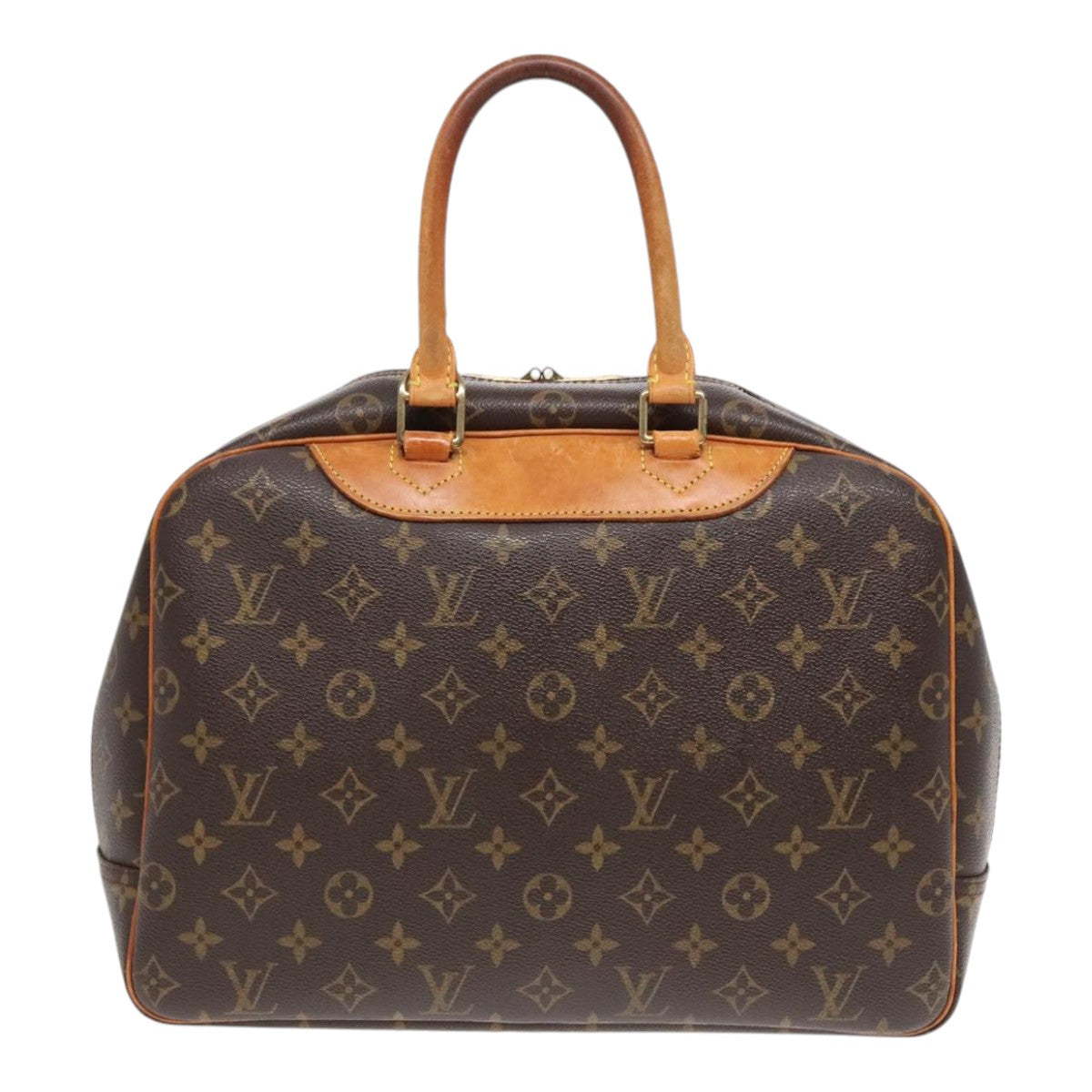 LOUIS VUITTON Monogram Deauville Hand Bag M47270 LV Auth yk15375