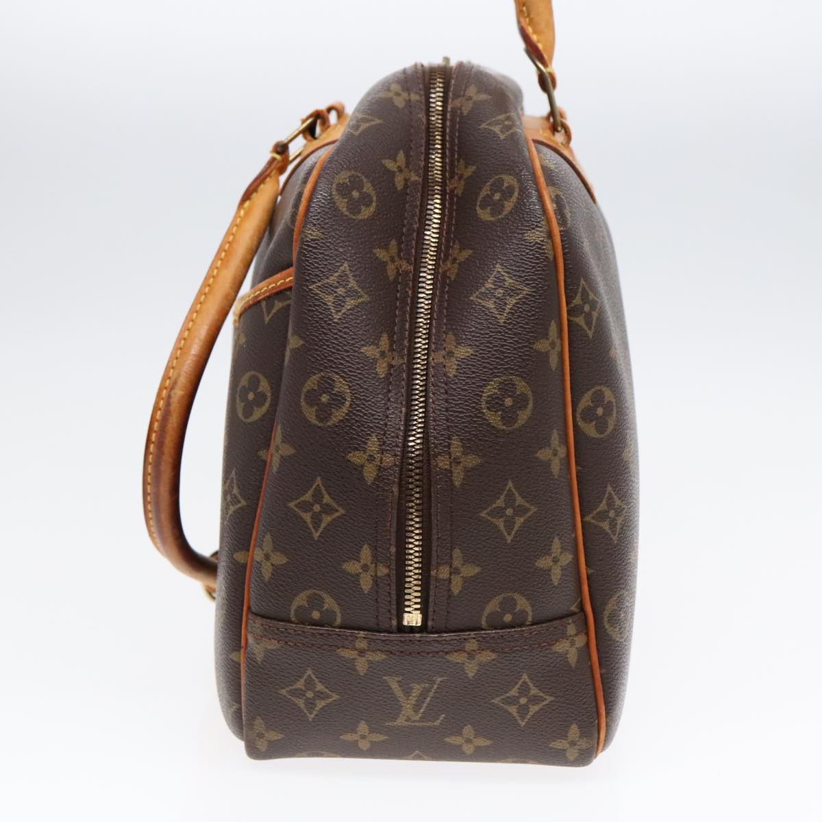 LOUIS VUITTON Monogram Deauville Hand Bag M47270 LV Auth yk15375