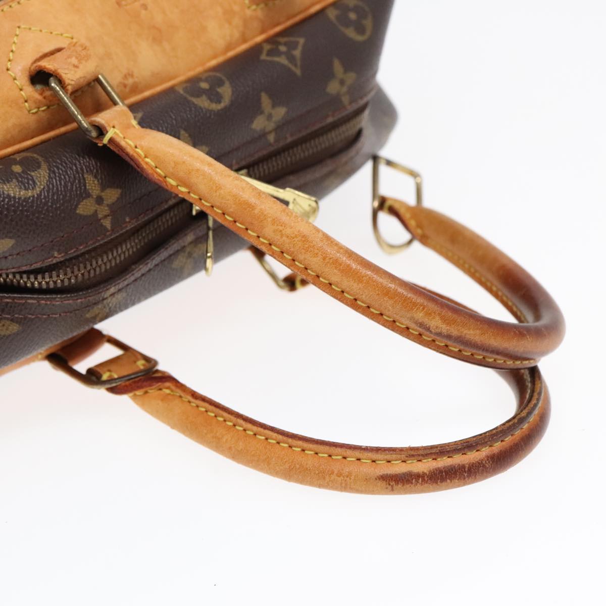 LOUIS VUITTON Monogram Deauville Hand Bag M47270 LV Auth yk15375