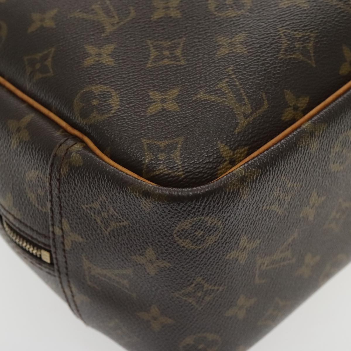 LOUIS VUITTON Monogram Deauville Hand Bag M47270 LV Auth yk15447