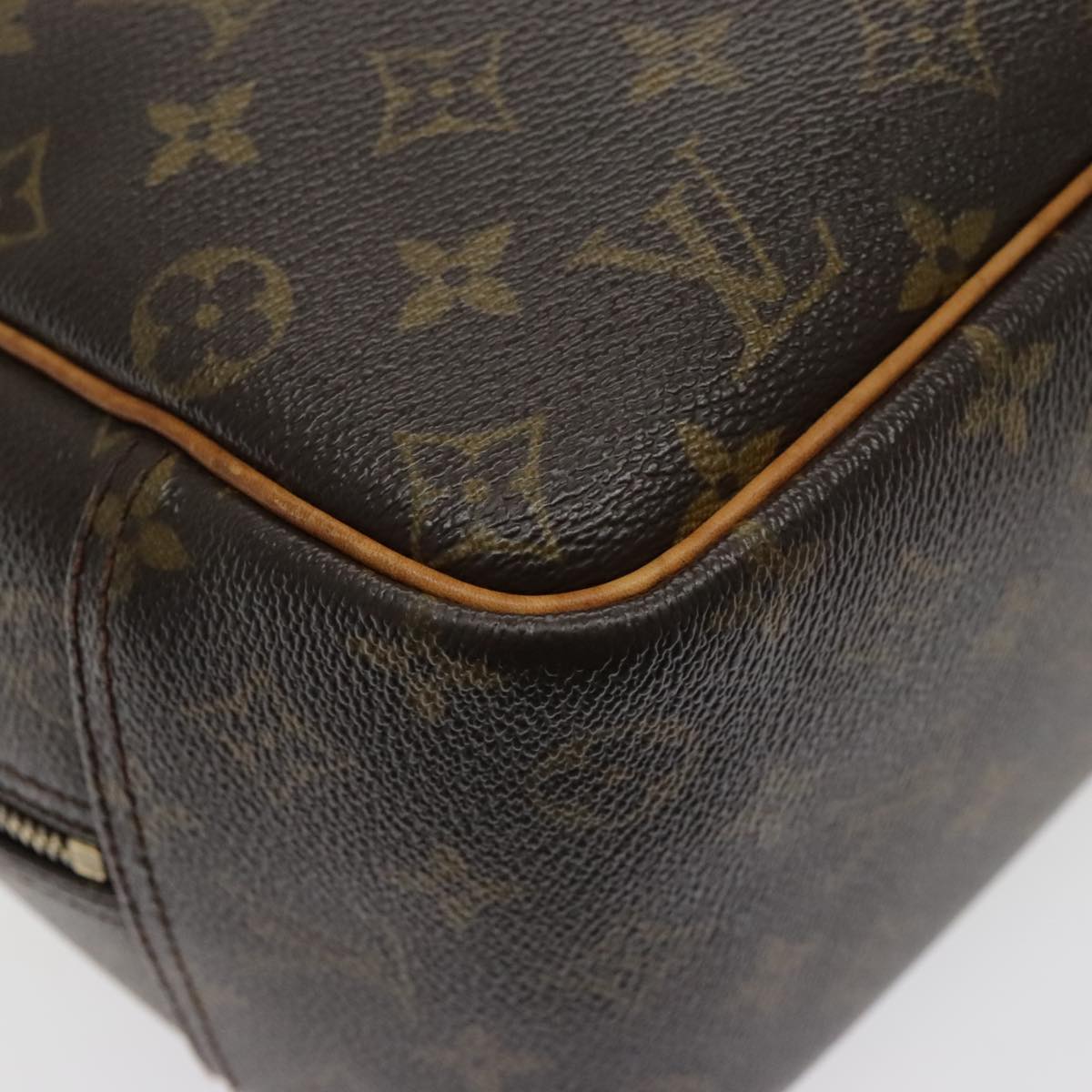 LOUIS VUITTON Monogram Deauville Hand Bag M47270 LV Auth yk15447