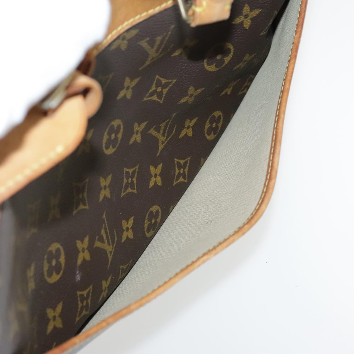 LOUIS VUITTON Monogram Deauville Hand Bag M47270 LV Auth yk15447