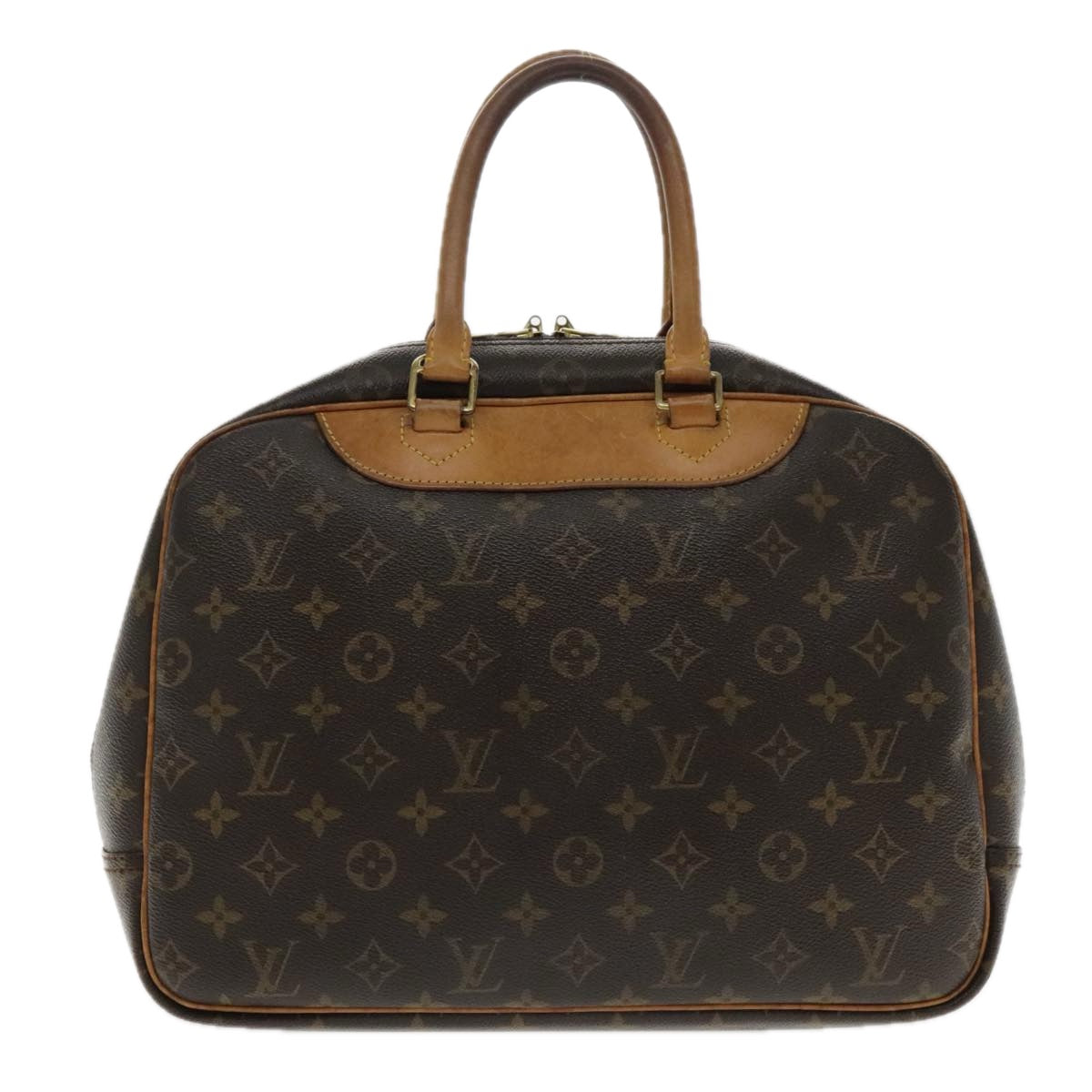 LOUIS VUITTON Monogram Deauville Hand Bag M47270 LV Auth yk15447