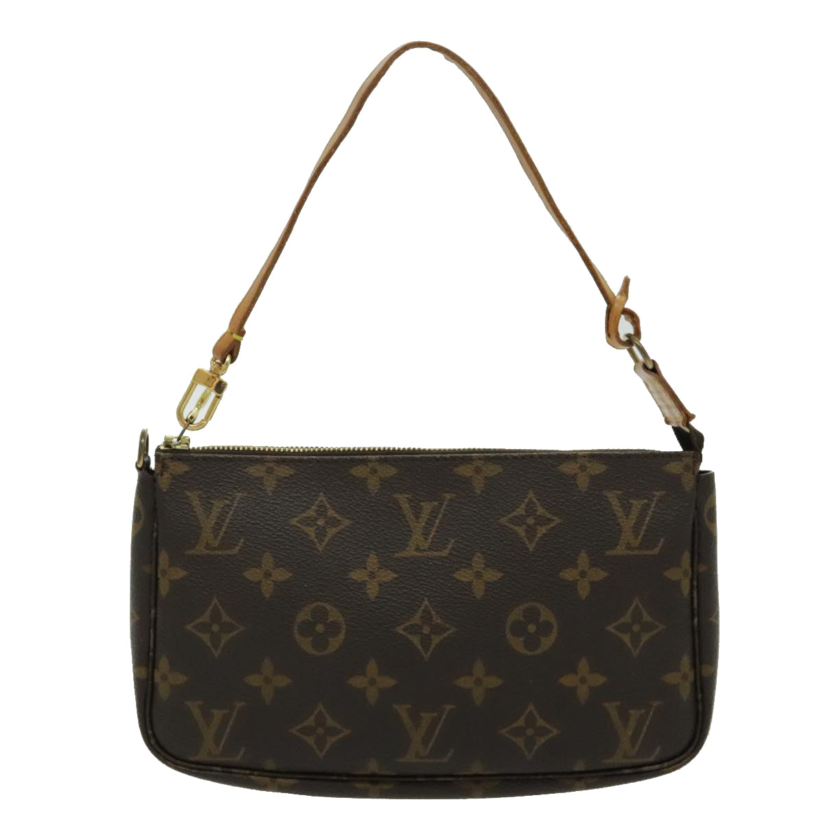 LOUIS VUITTON Monogram Pochette Accessoires Pouch M51980 LV Auth yk15457