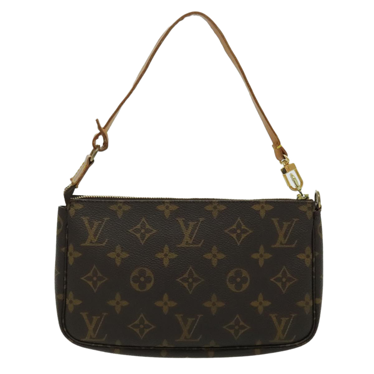 LOUIS VUITTON Monogram Pochette Accessoires Pouch M51980 LV Auth yk15457