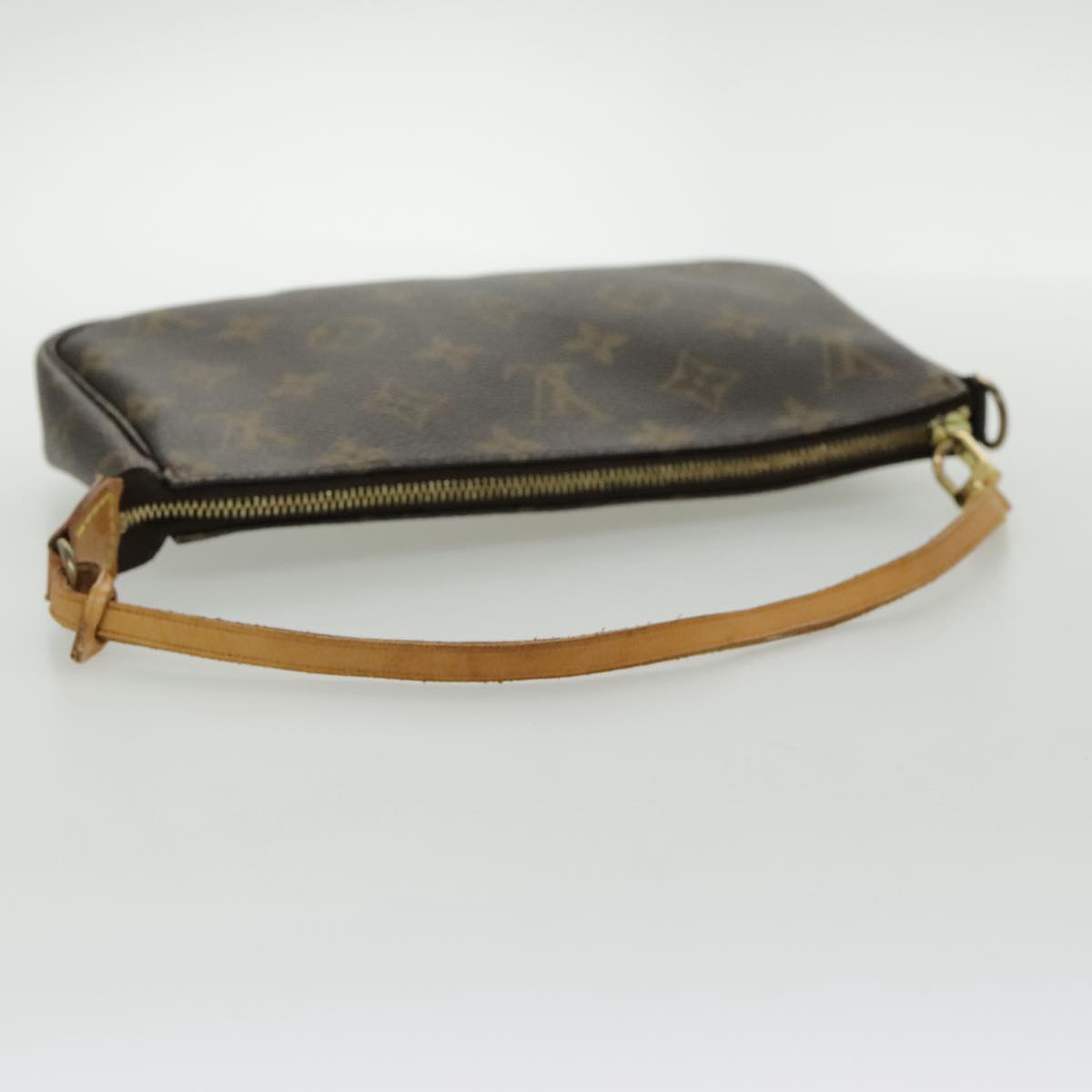 LOUIS VUITTON Monogram Pochette Accessoires Pouch M51980 LV Auth yk15457