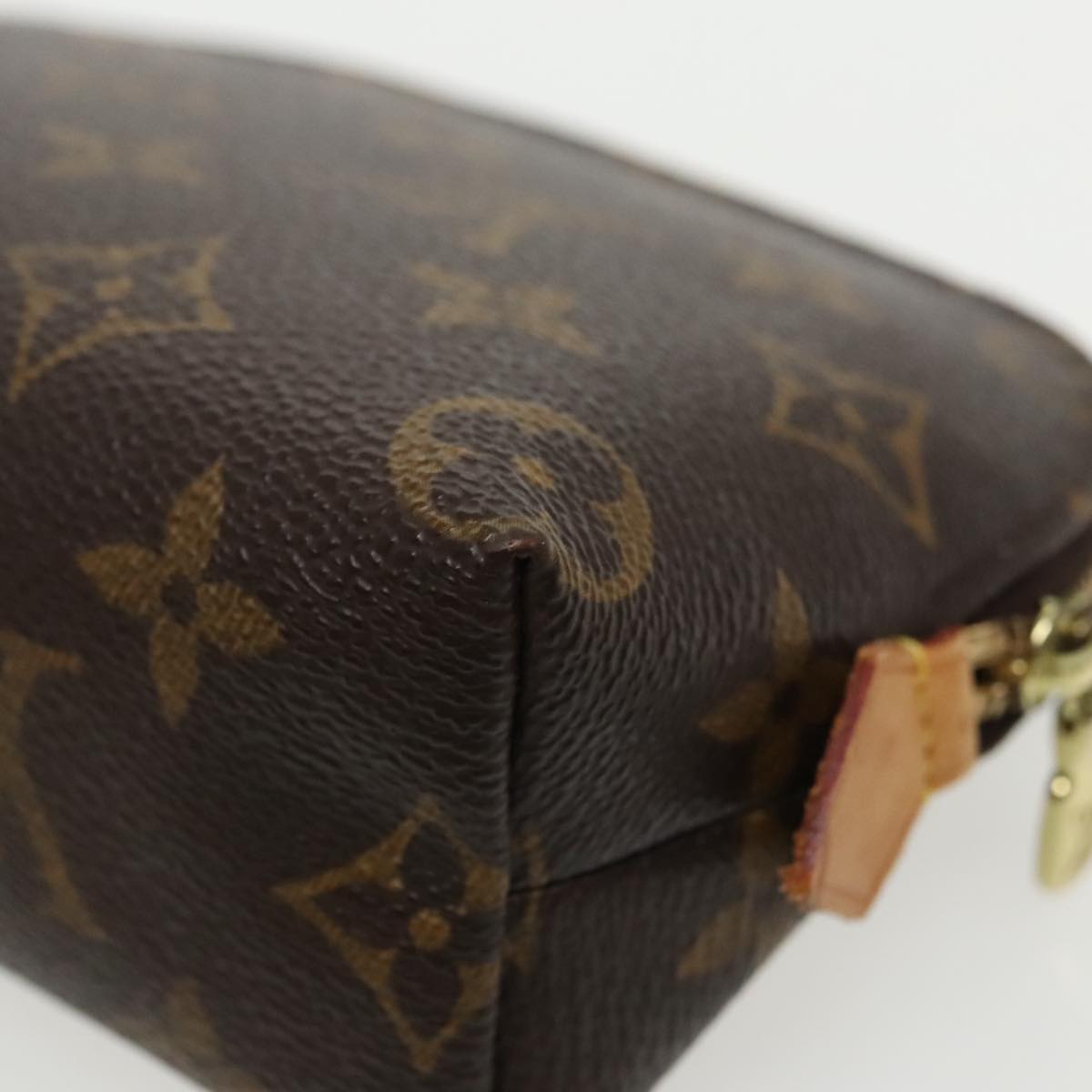 LOUIS VUITTON Monogram Pochette Cosmetic PM Cosmetic Pouch M47515 Auth yk15475