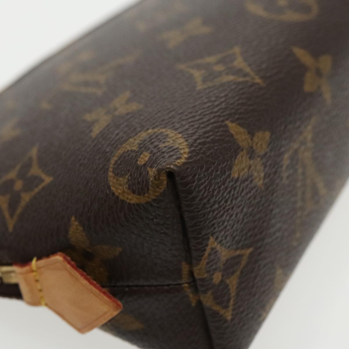 LOUIS VUITTON Monogram Pochette Cosmetic PM Cosmetic Pouch M47515 Auth yk15475