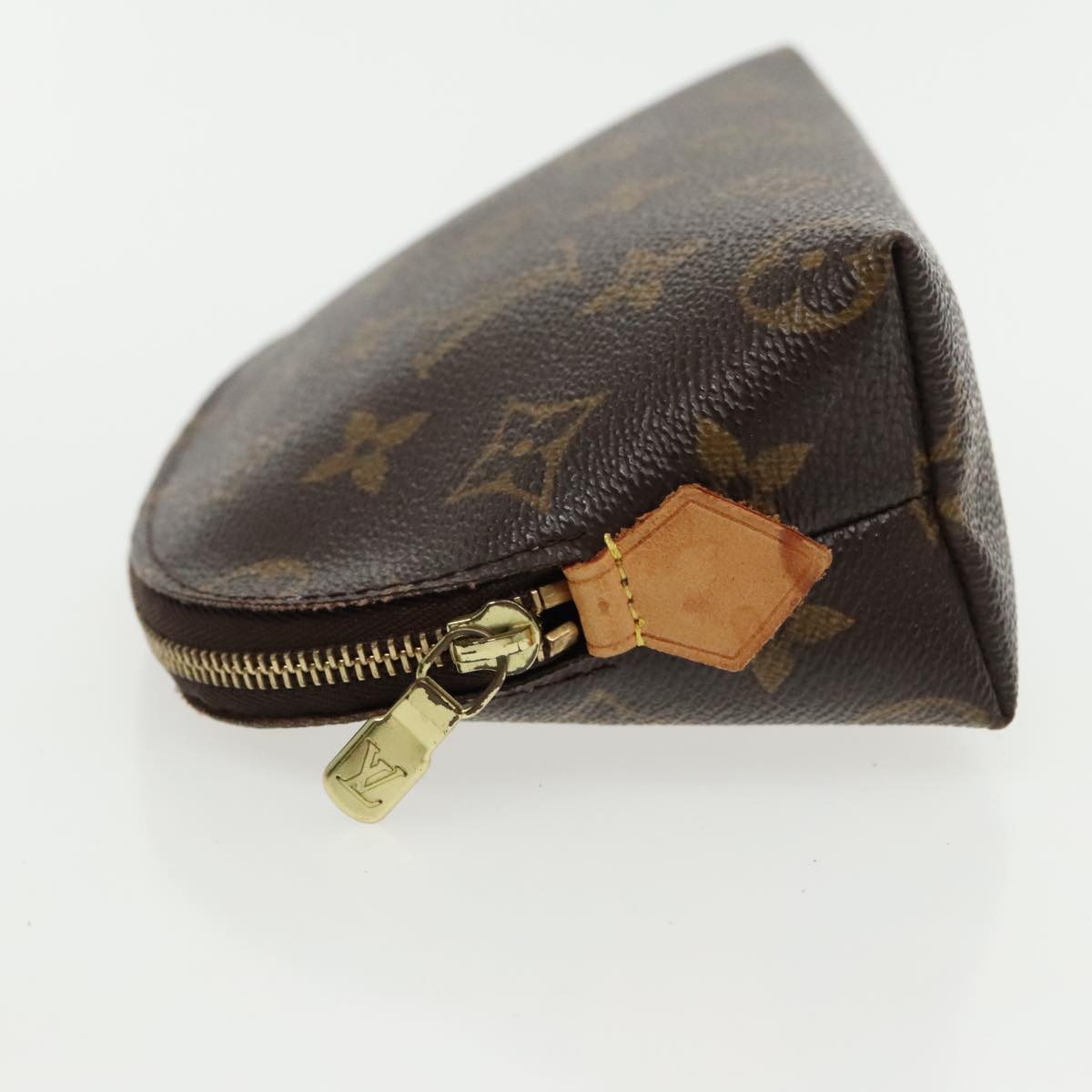 LOUIS VUITTON Monogram Pochette Cosmetic PM Cosmetic Pouch M47515 Auth yk15475