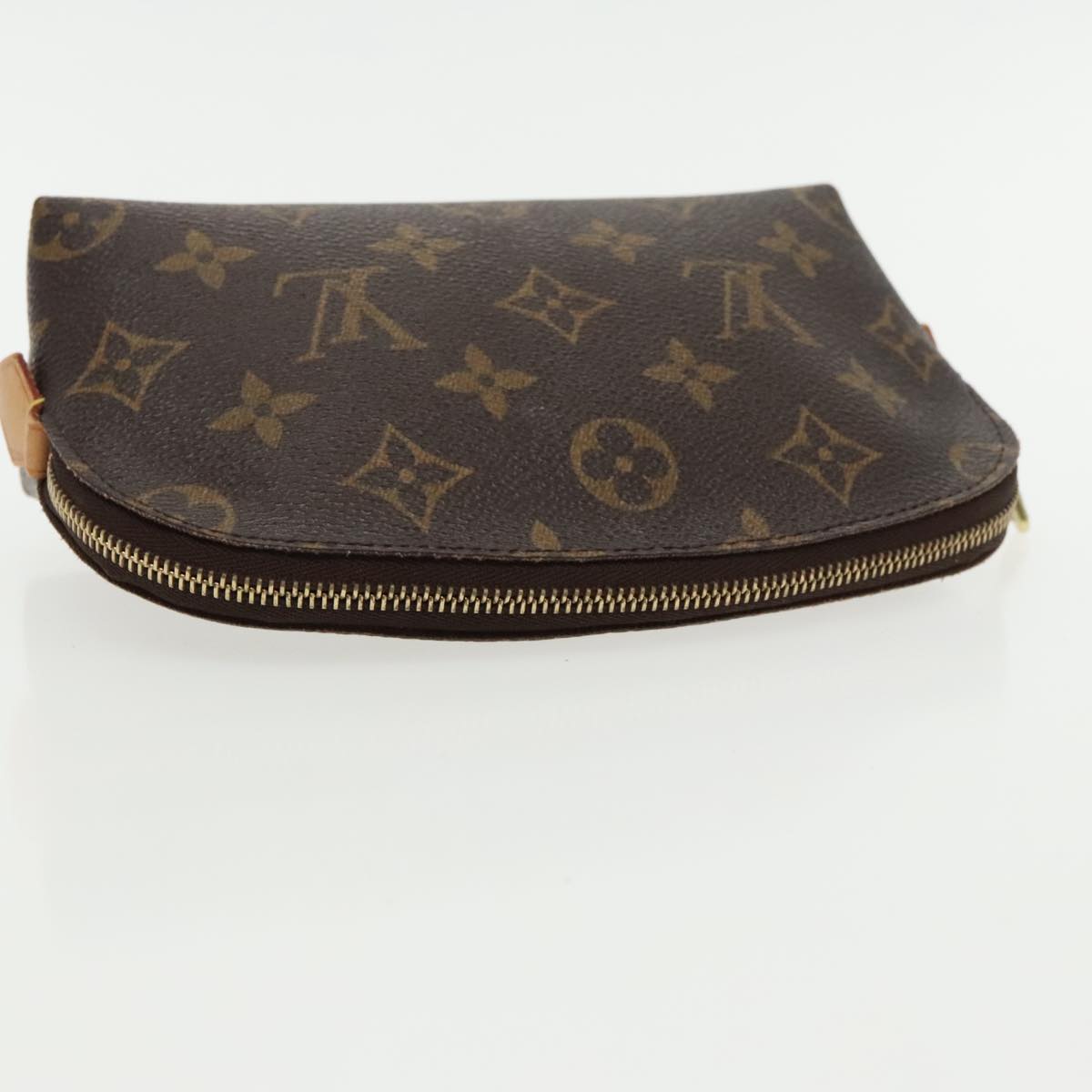 LOUIS VUITTON Monogram Pochette Cosmetic PM Cosmetic Pouch M47515 Auth yk15475