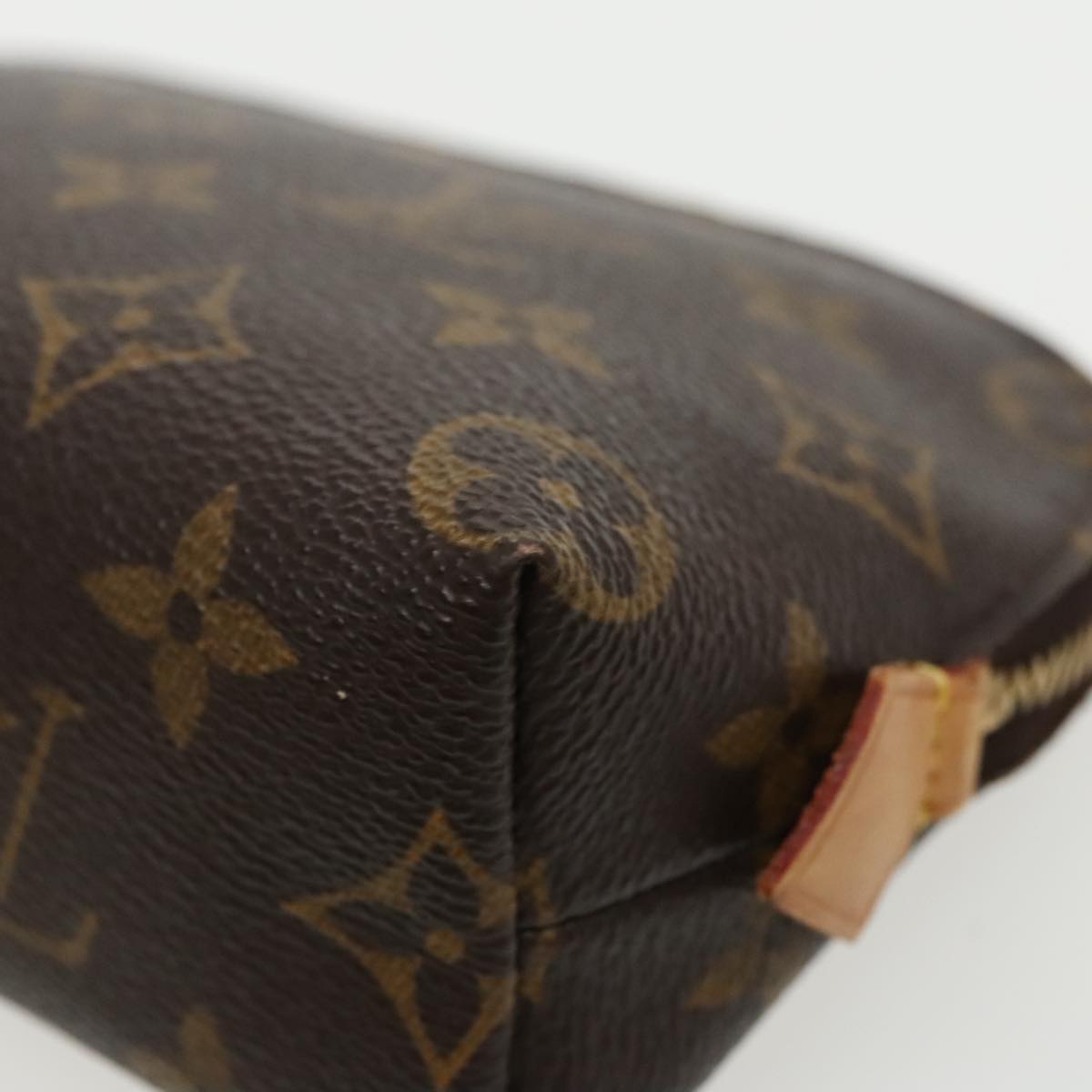 LOUIS VUITTON Monogram Pochette Cosmetic PM Cosmetic Pouch M47515 Auth yk15475