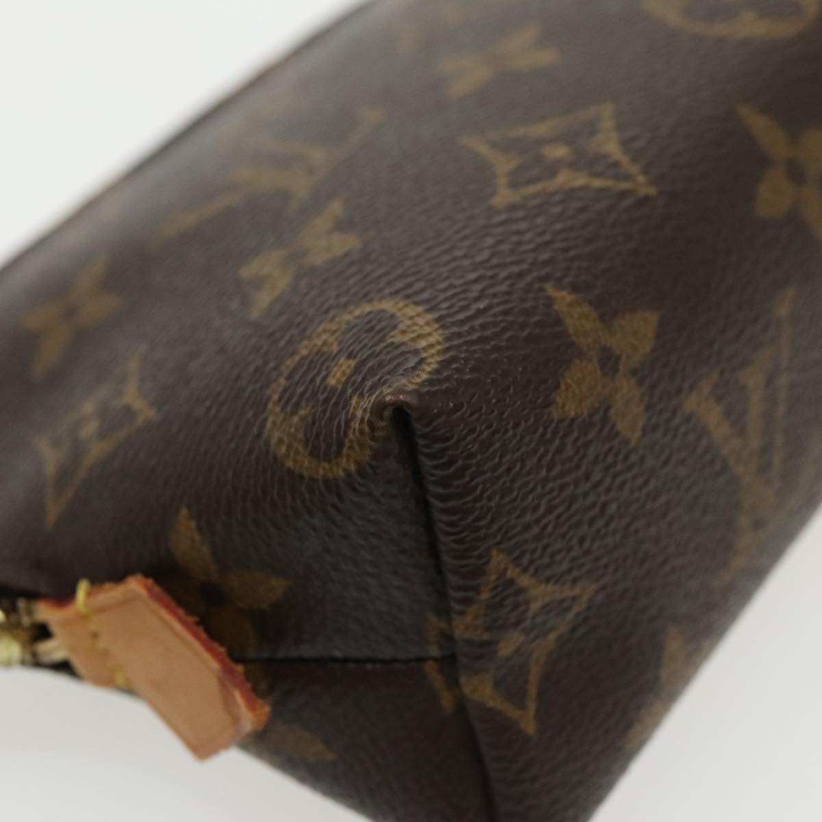 LOUIS VUITTON Monogram Pochette Cosmetic PM Cosmetic Pouch M47515 Auth yk15475