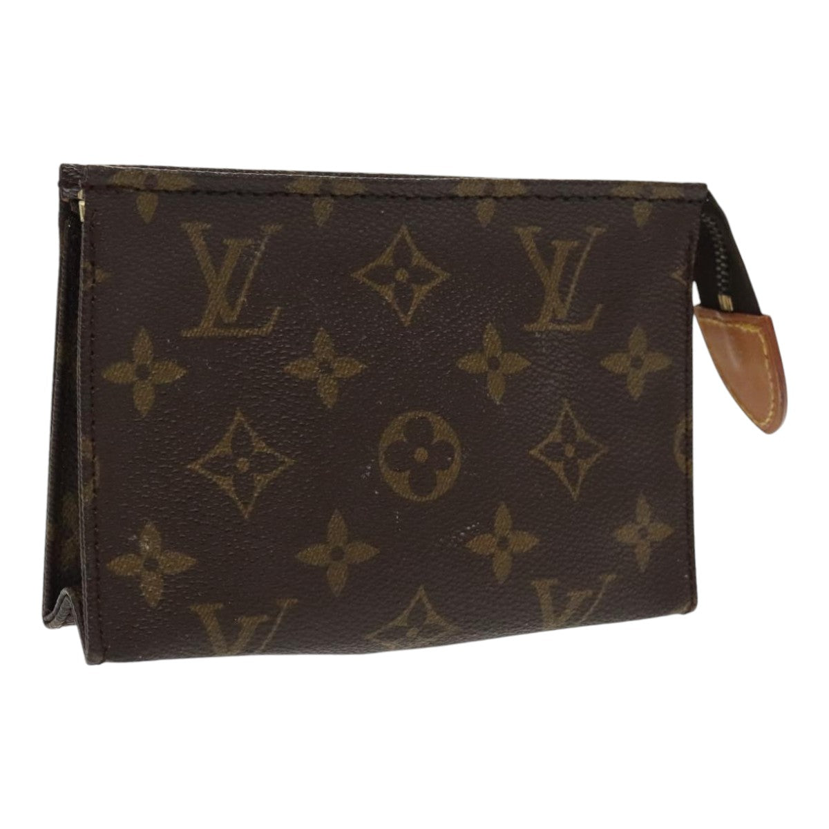 LOUIS VUITTON Monogram Poche Toilette 15 Pouch M47546 LV Auth yk15477