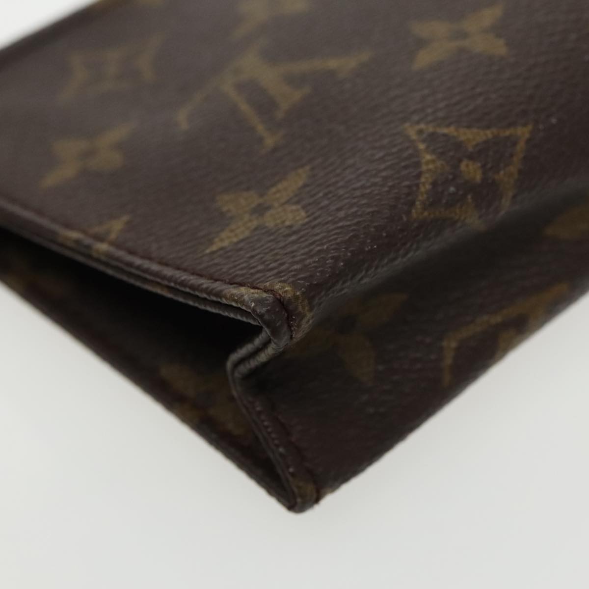 LOUIS VUITTON Monogram Poche Toilette 15 Pouch M47546 LV Auth yk15477