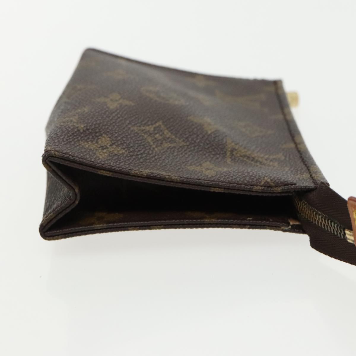 LOUIS VUITTON Monogram Poche Toilette 15 Pouch M47546 LV Auth yk15477