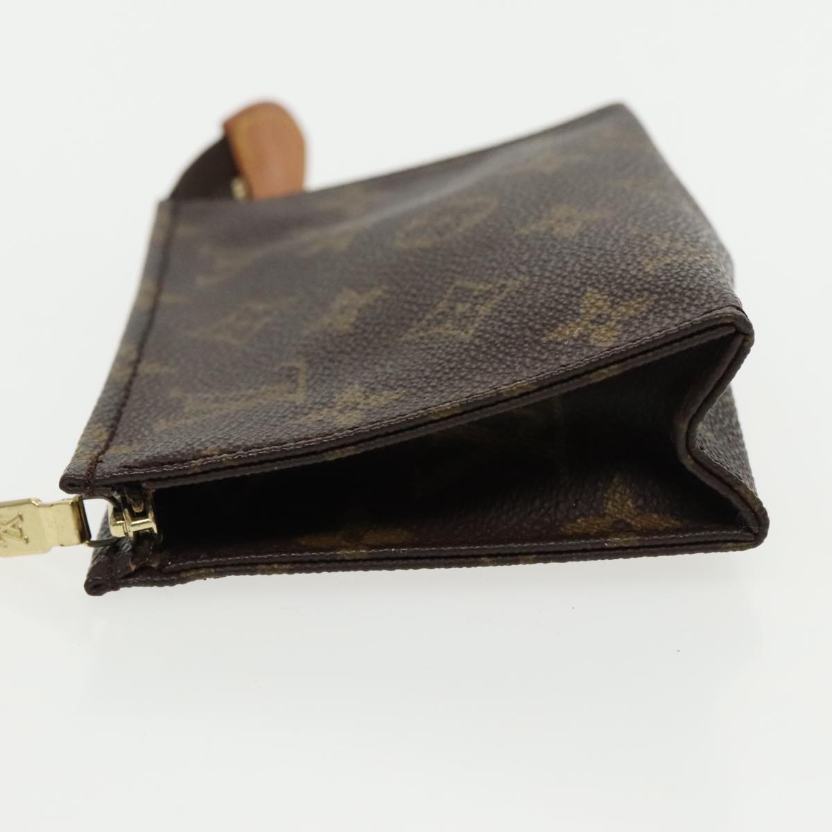 LOUIS VUITTON Monogram Poche Toilette 15 Pouch M47546 LV Auth yk15477