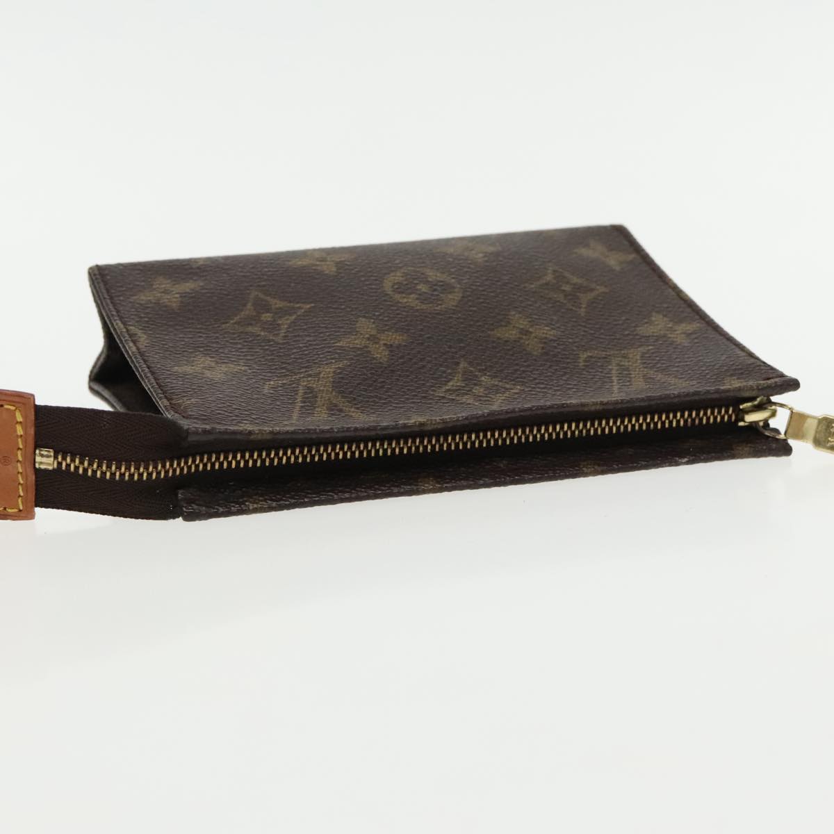 LOUIS VUITTON Monogram Poche Toilette 15 Pouch M47546 LV Auth yk15477