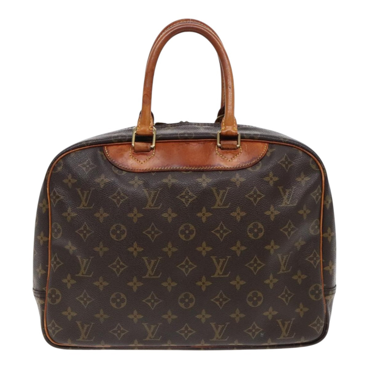 LOUIS VUITTON Monogram Deauville Hand Bag M47270 LV Auth yk15485