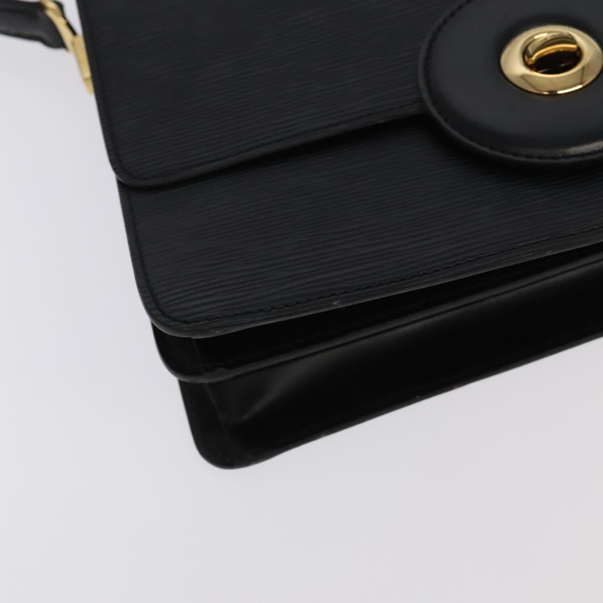 LOUIS VUITTON Epi Free Run Shoulder Bag Black M52402 LV Auth yk15517