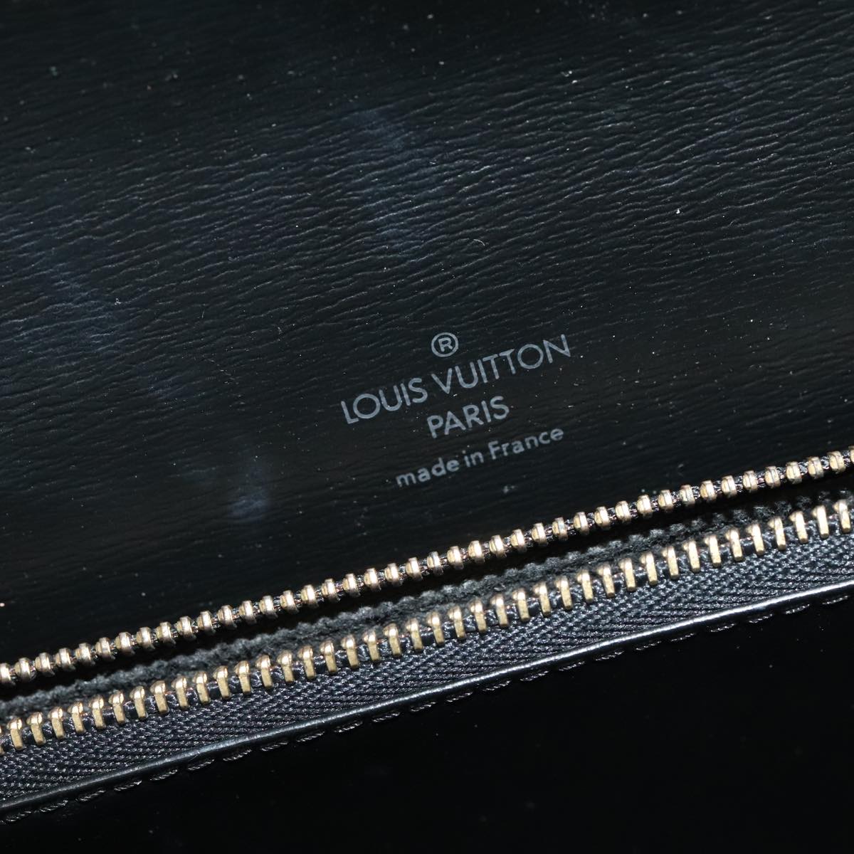 LOUIS VUITTON Epi Free Run Shoulder Bag Black M52402 LV Auth yk15517