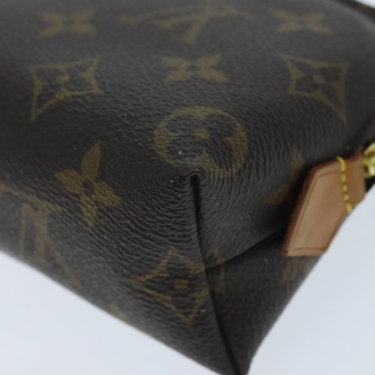 LOUIS VUITTON Monogram Pochette Cosmetic PM Cosmetic Pouch M47515 Auth yk15560