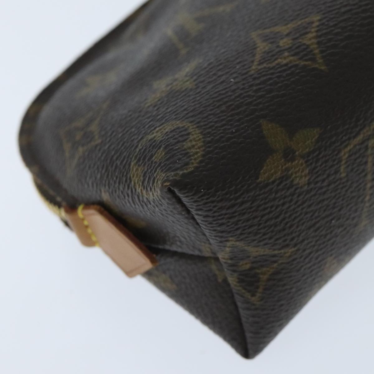 LOUIS VUITTON Monogram Pochette Cosmetic PM Cosmetic Pouch M47515 Auth yk15560