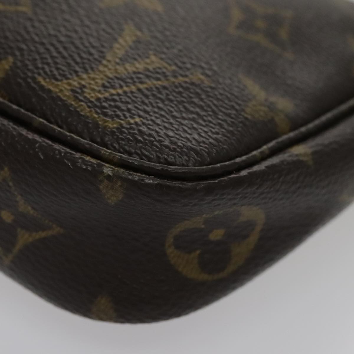 LOUIS VUITTON Monogram Pochette Accessoires Pouch M51980 LV Auth yk15596