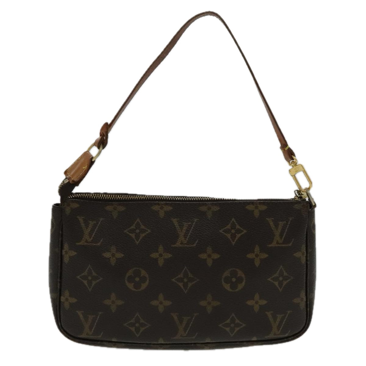 LOUIS VUITTON Monogram Pochette Accessoires Pouch M51980 LV Auth yk15596