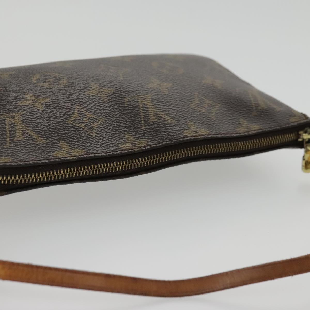 LOUIS VUITTON Monogram Pochette Accessoires Pouch M51980 LV Auth yk15596