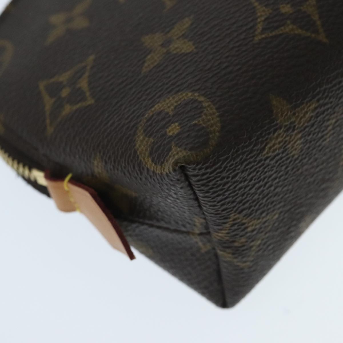 LOUIS VUITTON Monogram Pochette Cosmetic PM Cosmetic Pouch M47515 Auth yk15628A