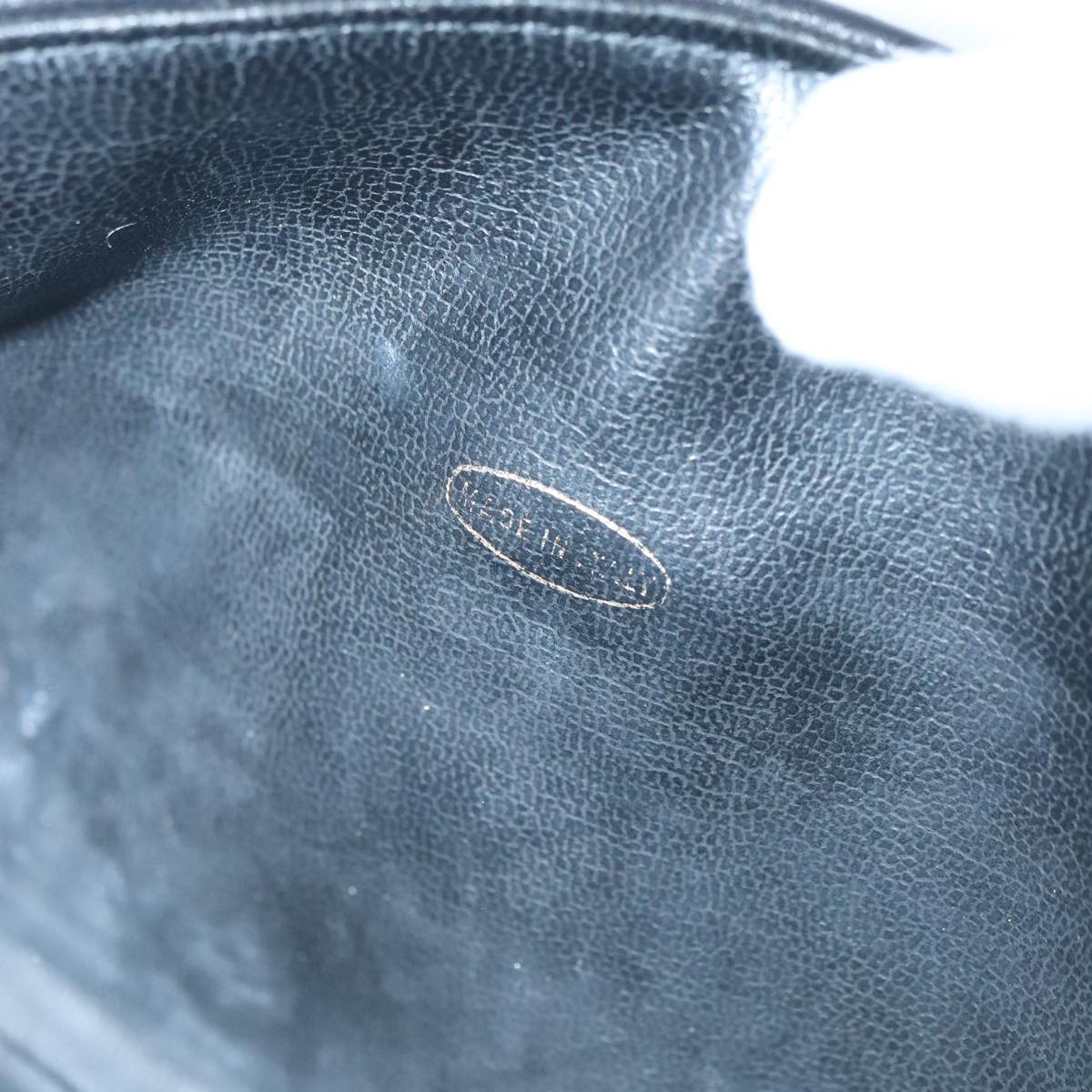 CHANEL Matelasse Waist bag Leather Black CC Auth yk15762