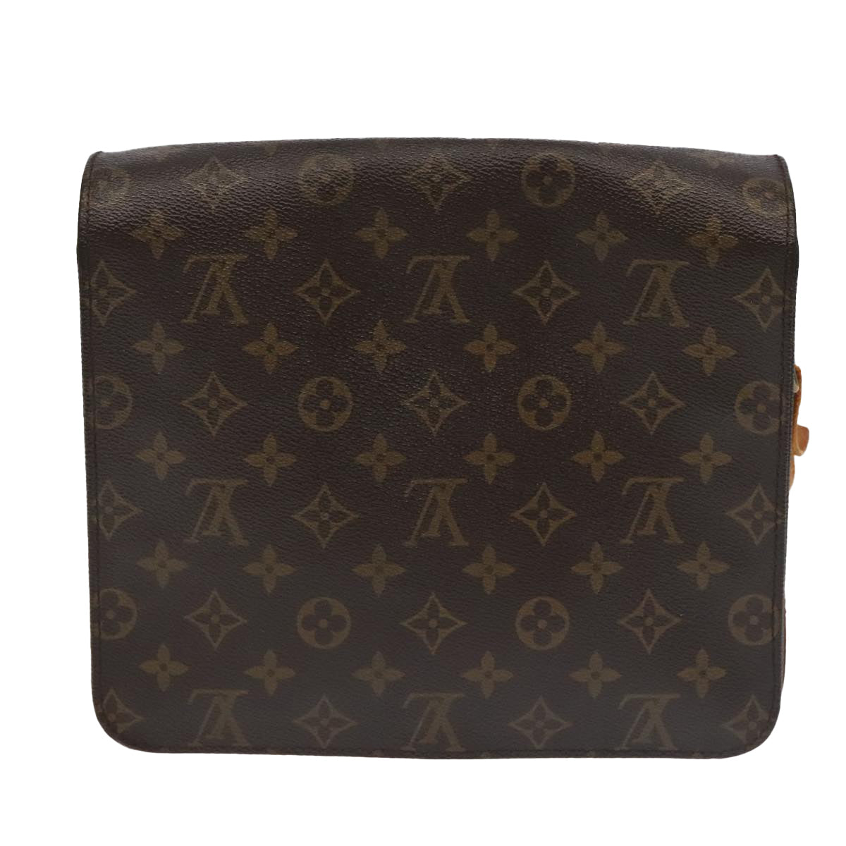 LOUIS VUITTON Monogram Cartouchiere MM Shoulder Bag M51253 LV Auth yk15769