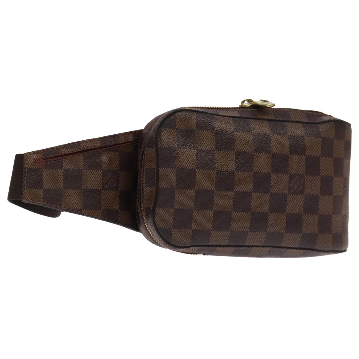 LOUIS VUITTON Damier Ebene Geronimos Shoulder Bag N51994 LV Auth yk15876