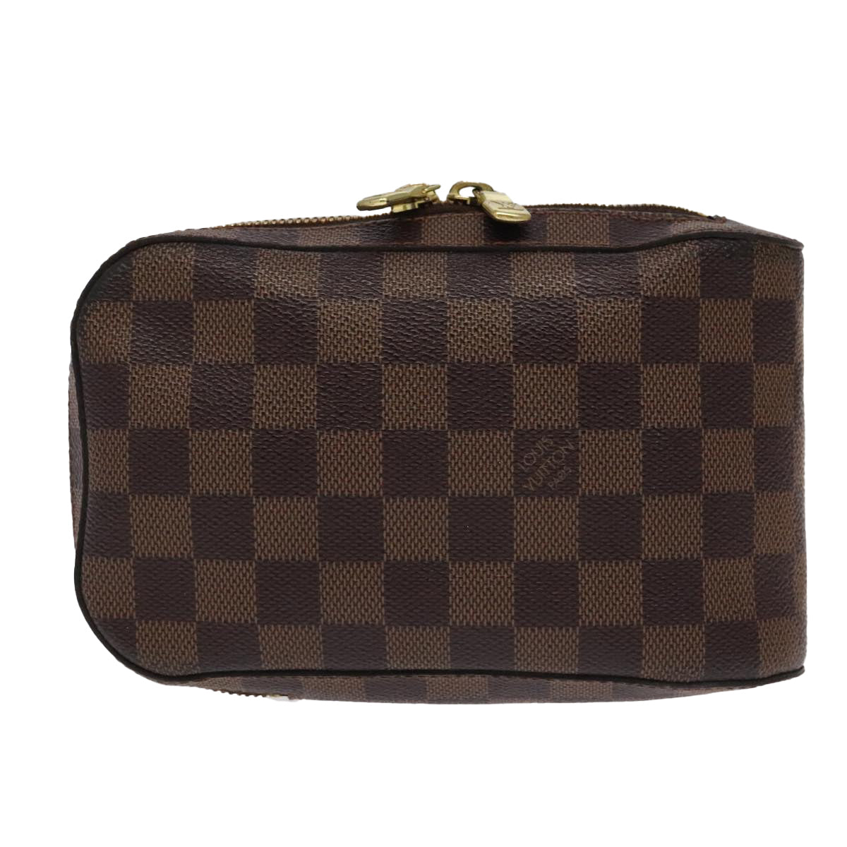 LOUIS VUITTON Damier Ebene Geronimos Shoulder Bag N51994 LV Auth yk15876