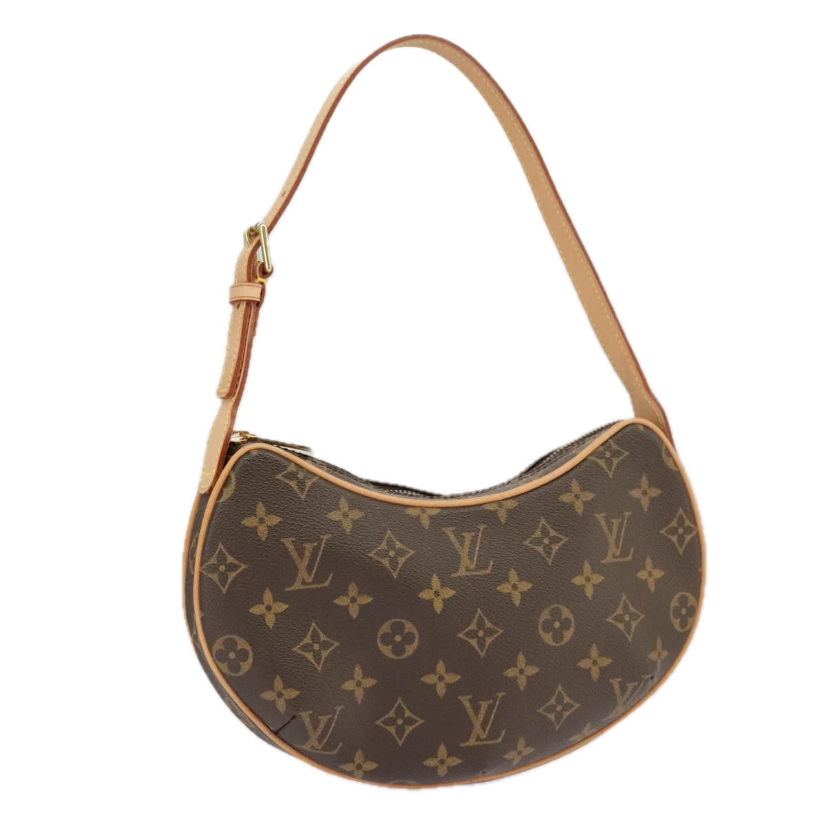 LOUIS VUITTON Monogram Pochette Croissant Shoulder Bag M51510 LV Auth yk15895A