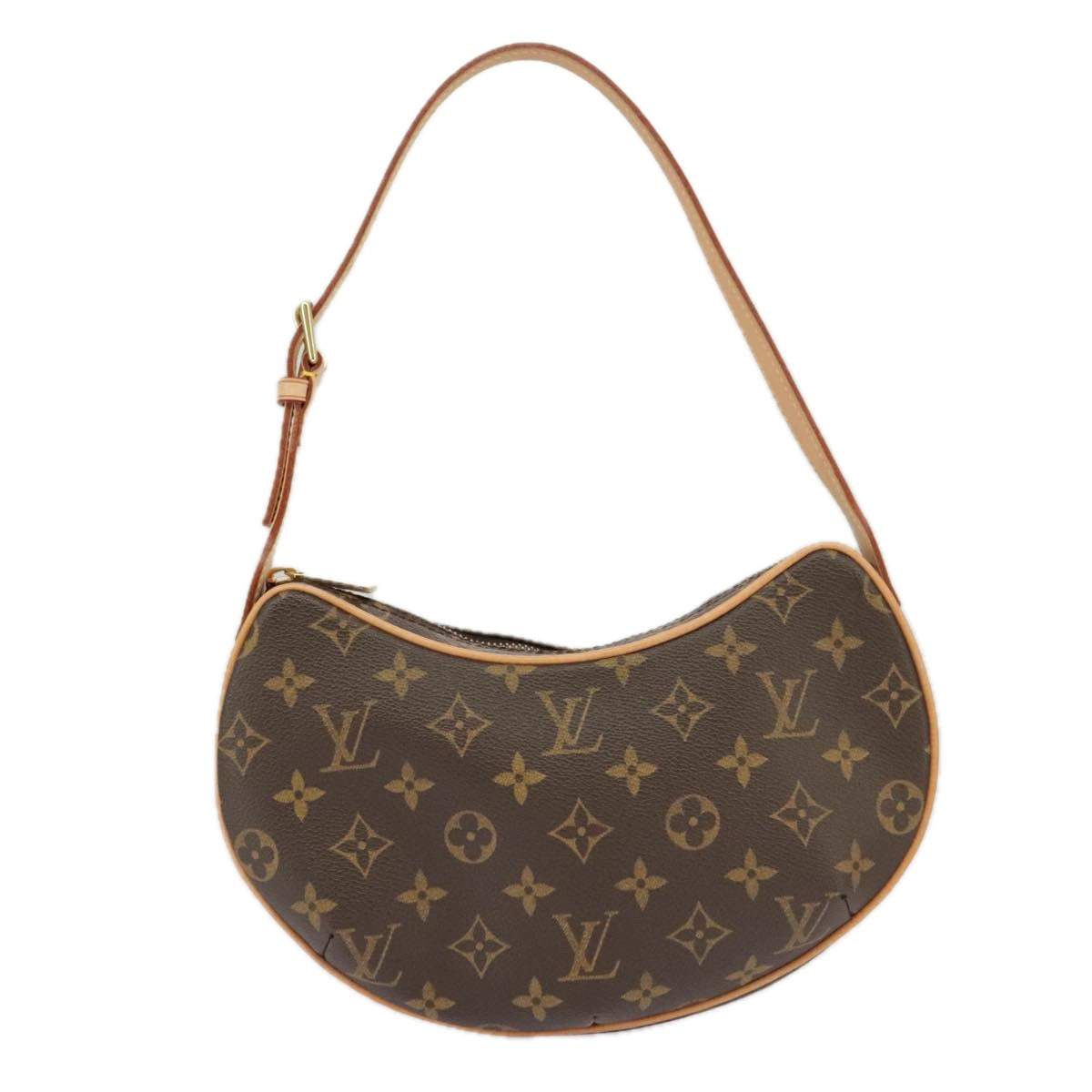 LOUIS VUITTON Monogram Pochette Croissant Shoulder Bag M51510 LV Auth yk15895A