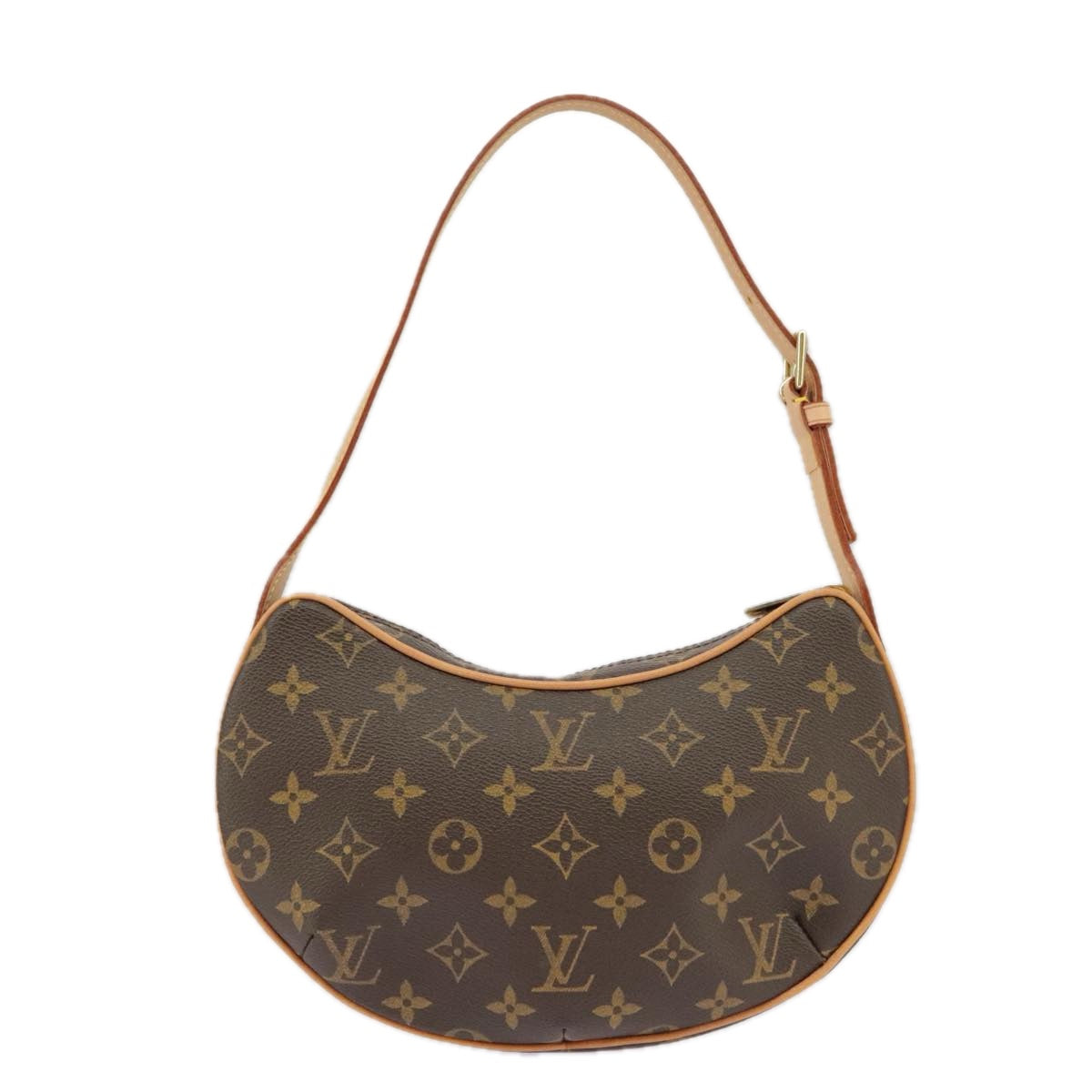 LOUIS VUITTON Monogram Pochette Croissant Shoulder Bag M51510 LV Auth yk15895A