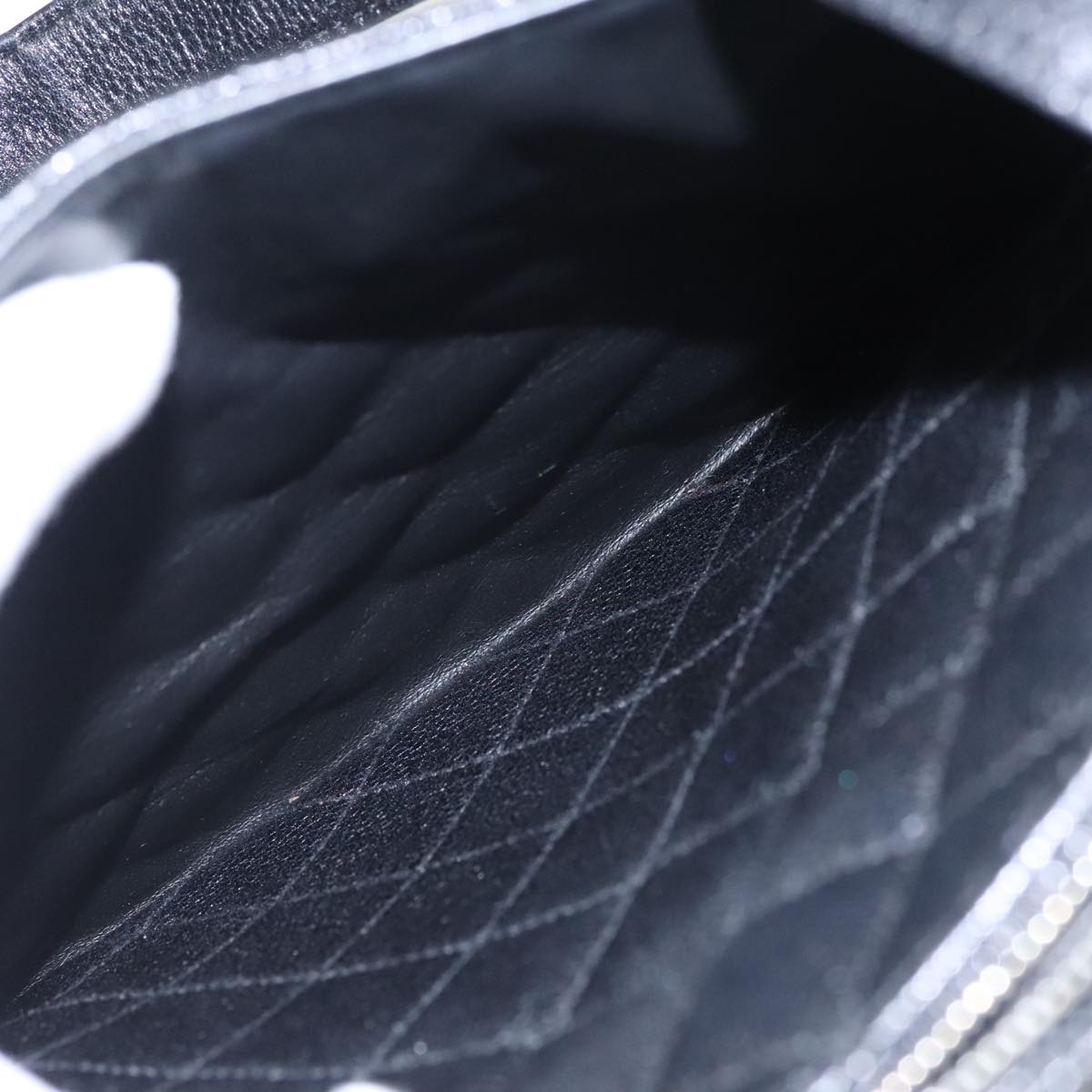 CHANEL Matelasse Tote Bag Caviar Skin Black CC Auth yk15918AV