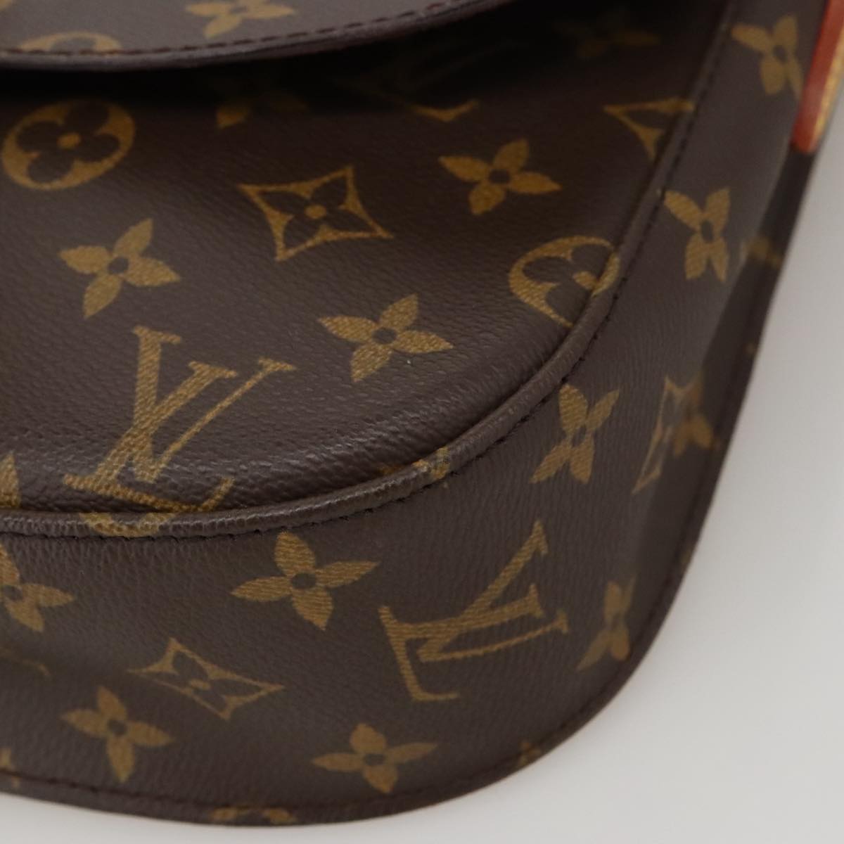 LOUIS VUITTON Monogram Saint Cloud GM Shoulder Bag M51242 LV Auth yk15998