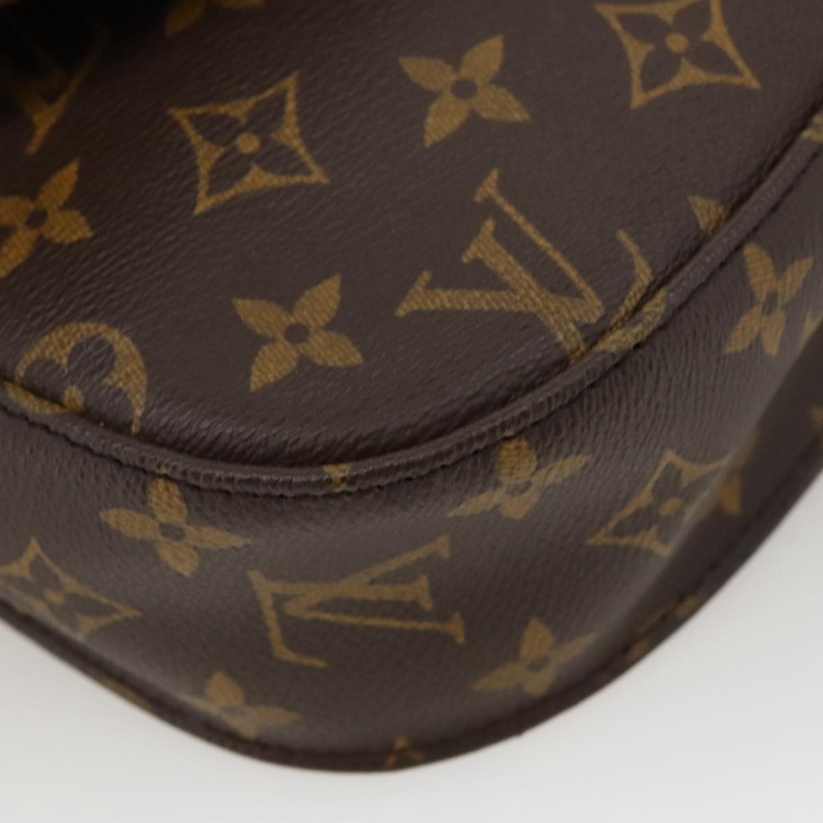 LOUIS VUITTON Monogram Saint Cloud GM Shoulder Bag M51242 LV Auth yk15998