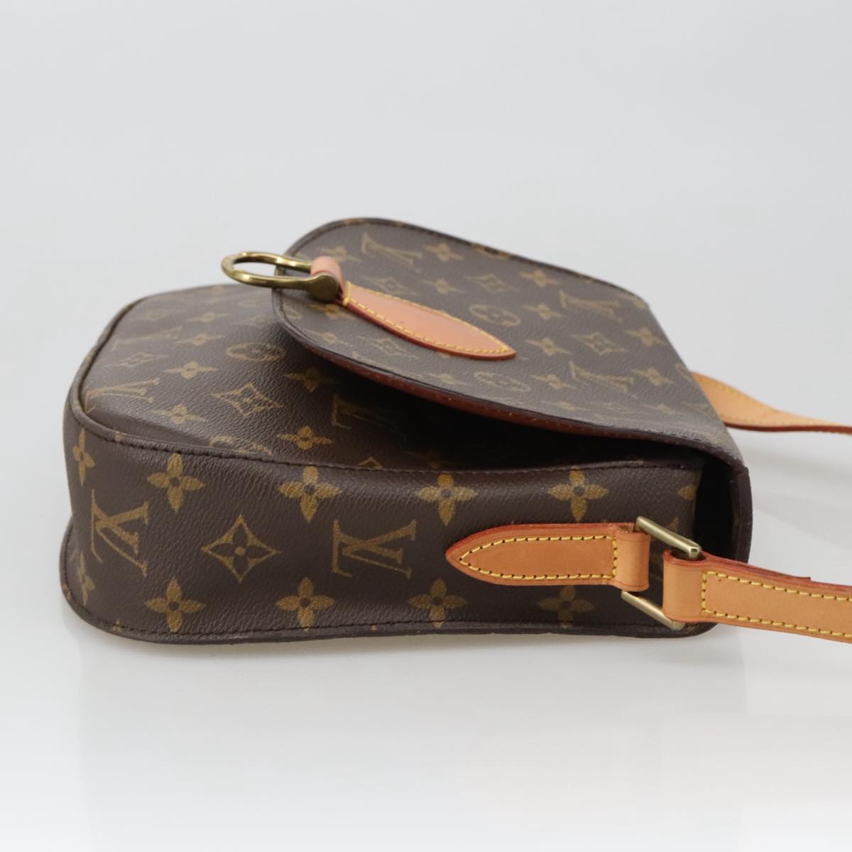 LOUIS VUITTON Monogram Saint Cloud GM Shoulder Bag M51242 LV Auth yk15998