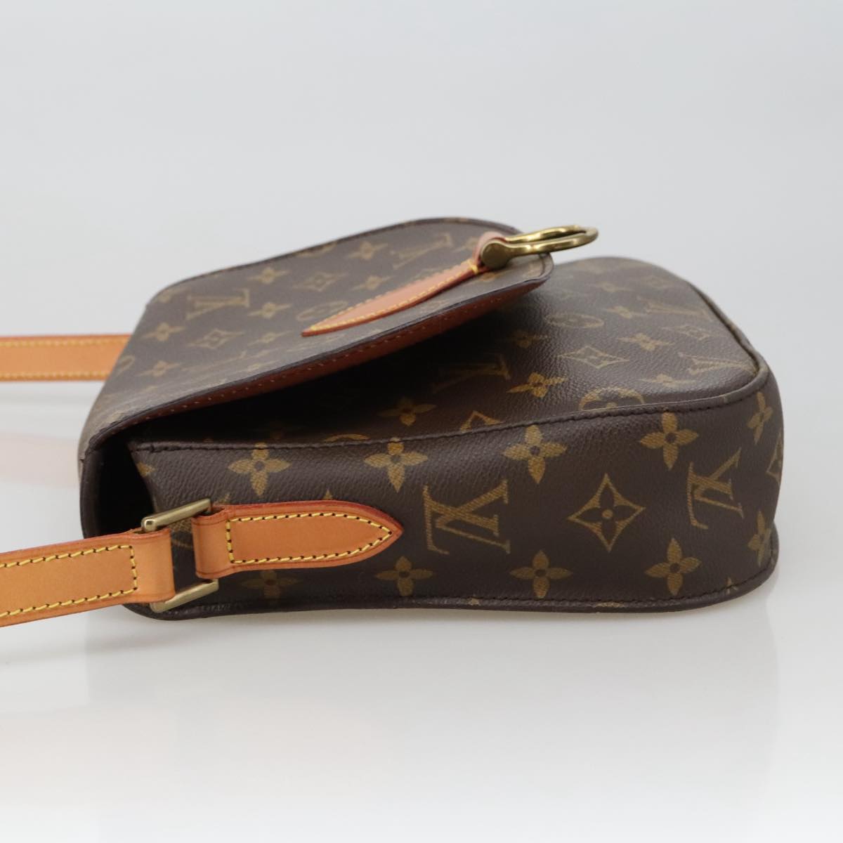 LOUIS VUITTON Monogram Saint Cloud GM Shoulder Bag M51242 LV Auth yk15998