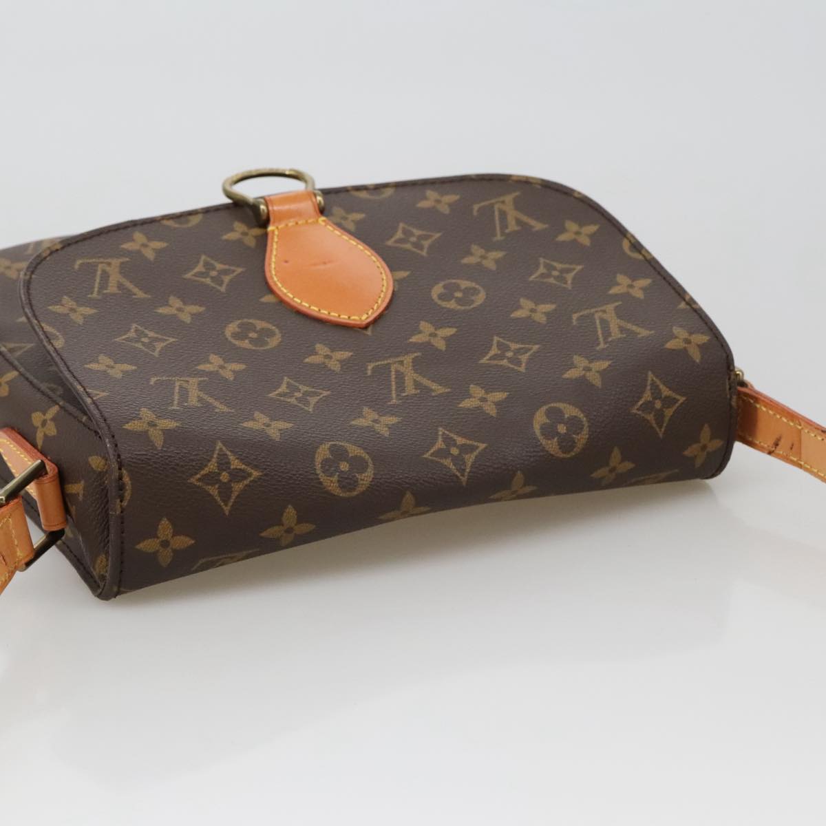 LOUIS VUITTON Monogram Saint Cloud GM Shoulder Bag M51242 LV Auth yk15998