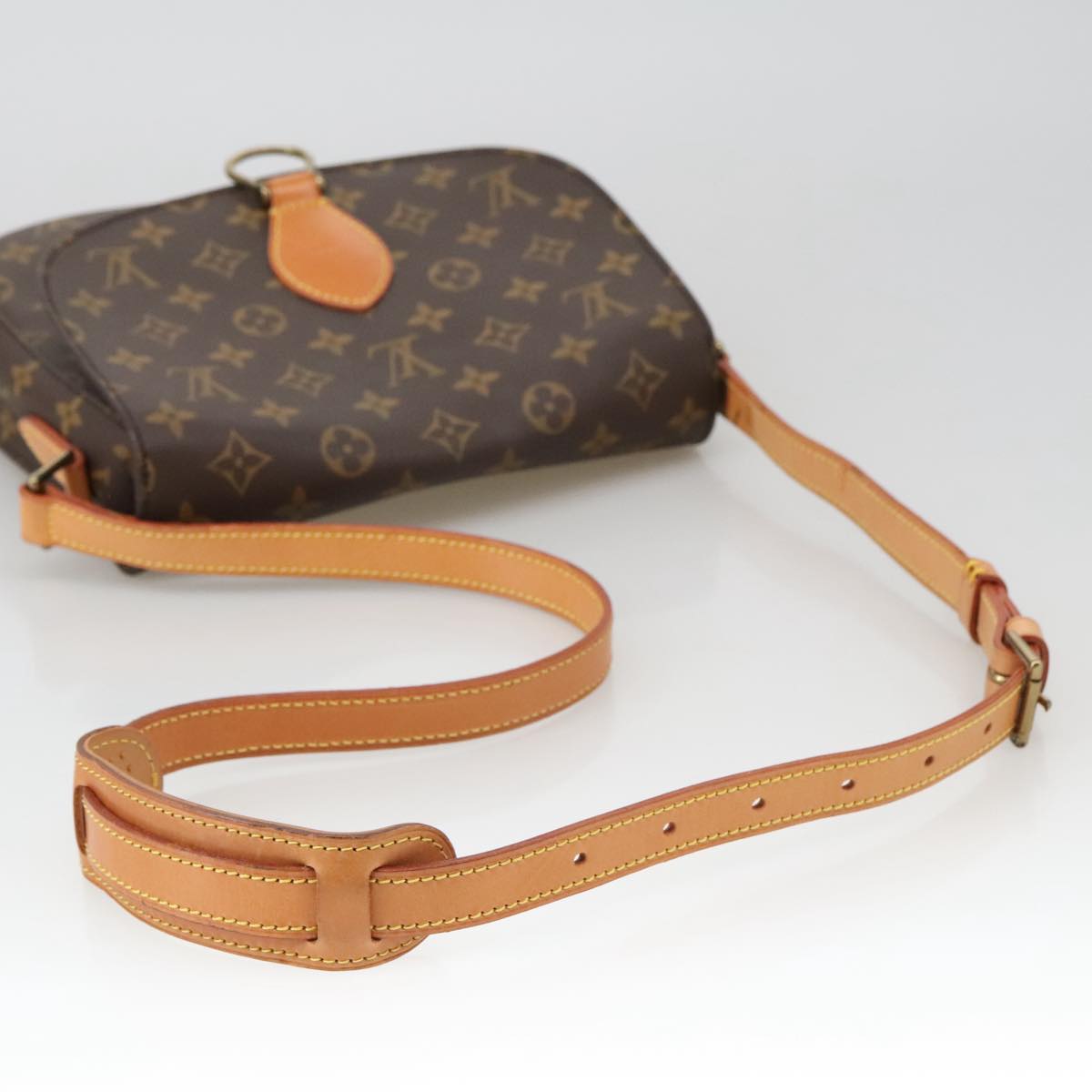 LOUIS VUITTON Monogram Saint Cloud GM Shoulder Bag M51242 LV Auth yk15998