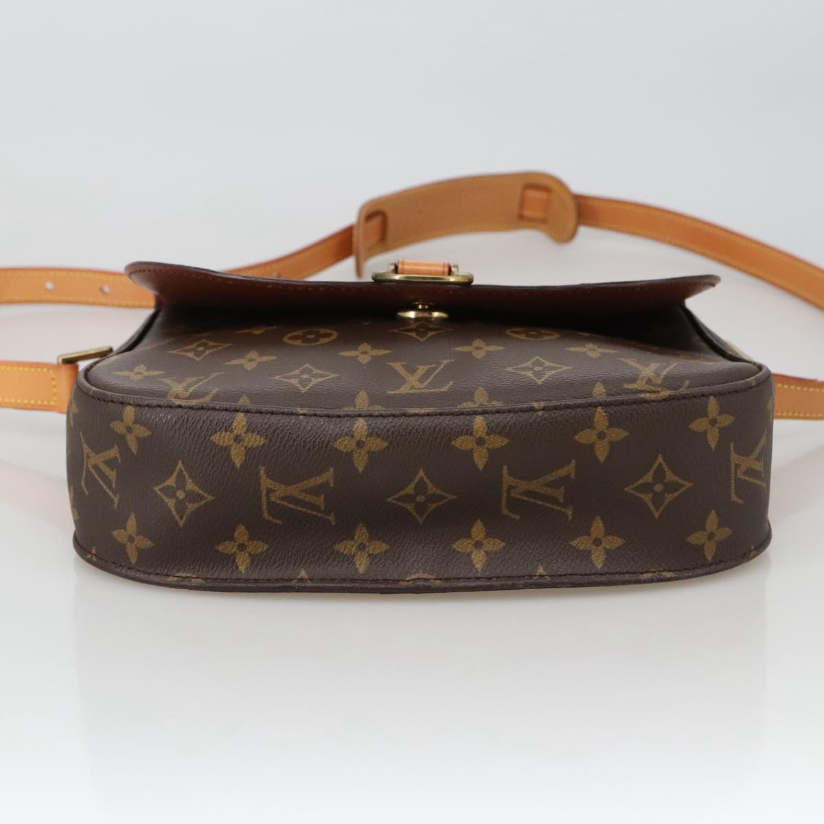 LOUIS VUITTON Monogram Saint Cloud GM Shoulder Bag M51242 LV Auth yk15998