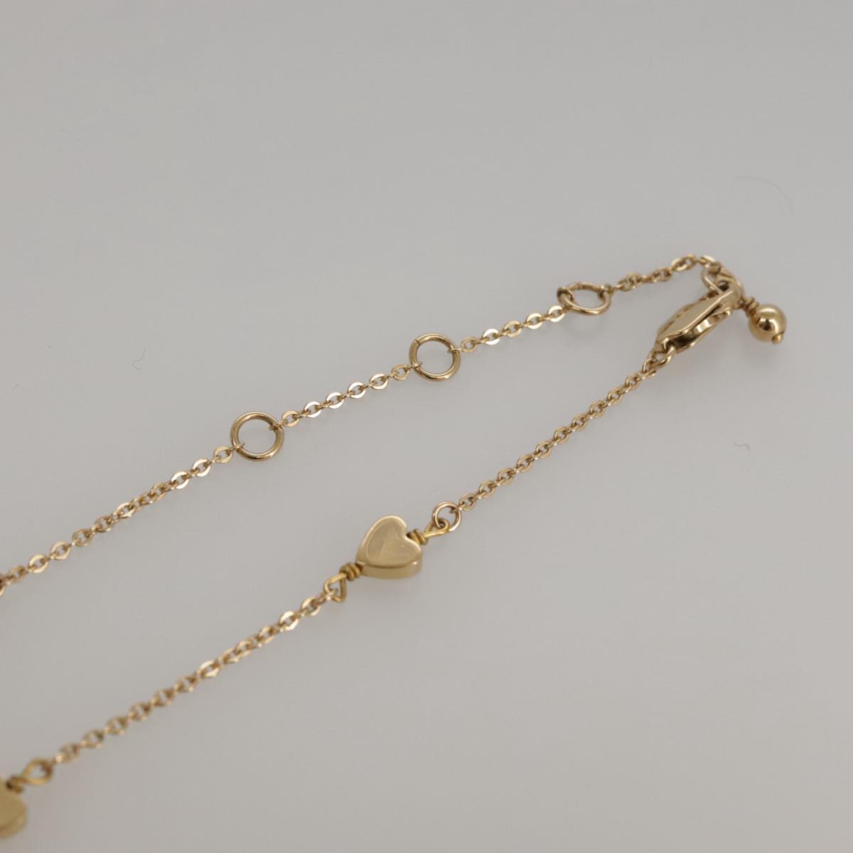 Christian Dior Necklace metal Gold Auth yk16040